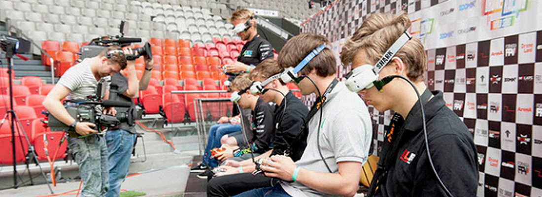 RAI Amsterdam arena for Drone Racing World Series