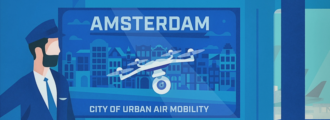 the future of urban air mobility at amsterdam drone week