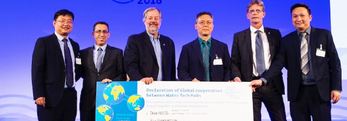 Hubs to hubs: Declaration unites global water tech clusters