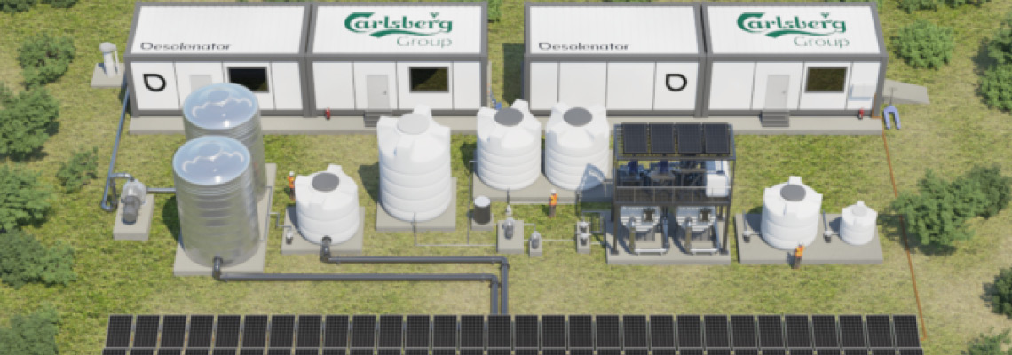 Carlsberg aims to clean water from solar