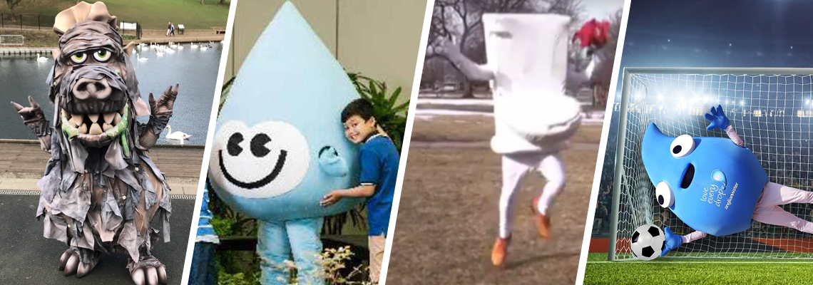 5 water utility mascots