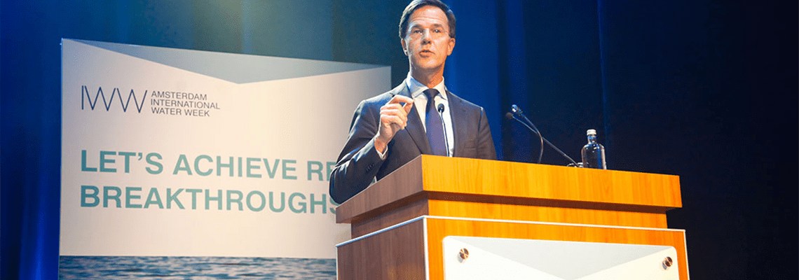 Winnaar Aquatech Innovation Award 2017 bekend gemaakt onder toeziend oog van minister-president Rutte