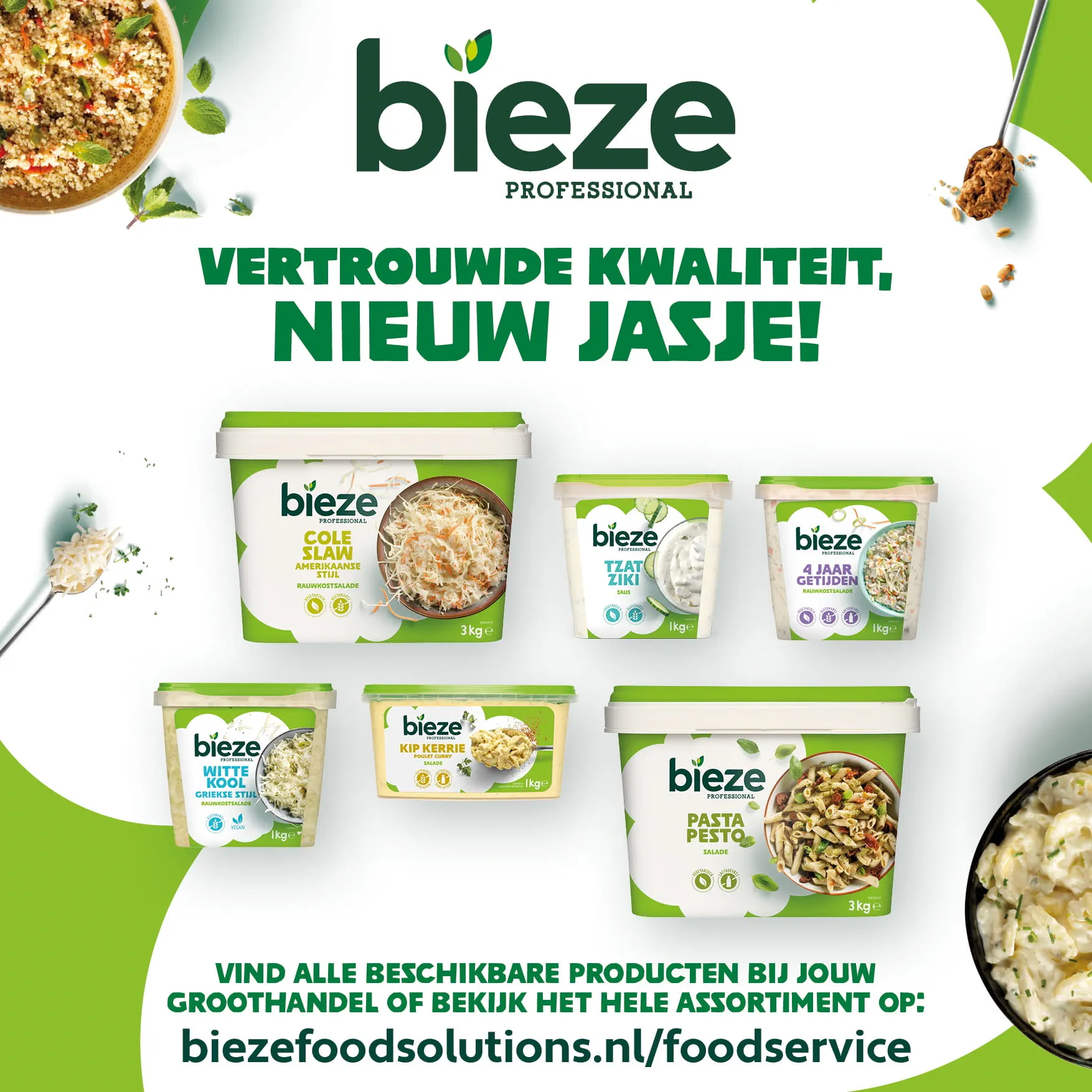 Bieze Food Solutions Advertentie Bieze Professional