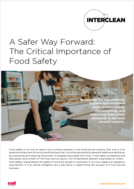 Cleaning in the food service industry whitepaper