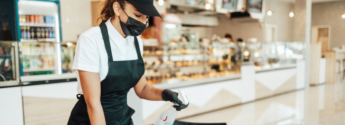 Cleaning food service industry