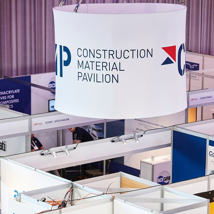 Construction Material Pavilion (CMP) at METSTRADE