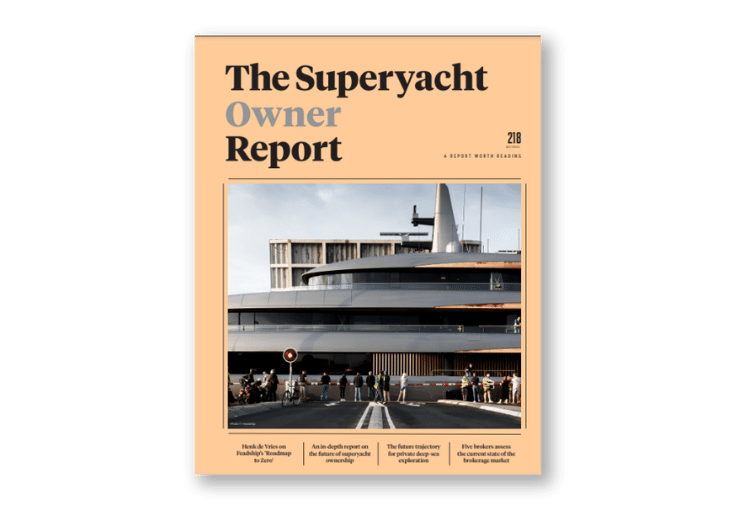 The SuperYacht Report Cover 218