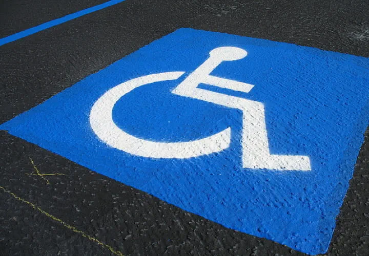 invalide parkeerplaats