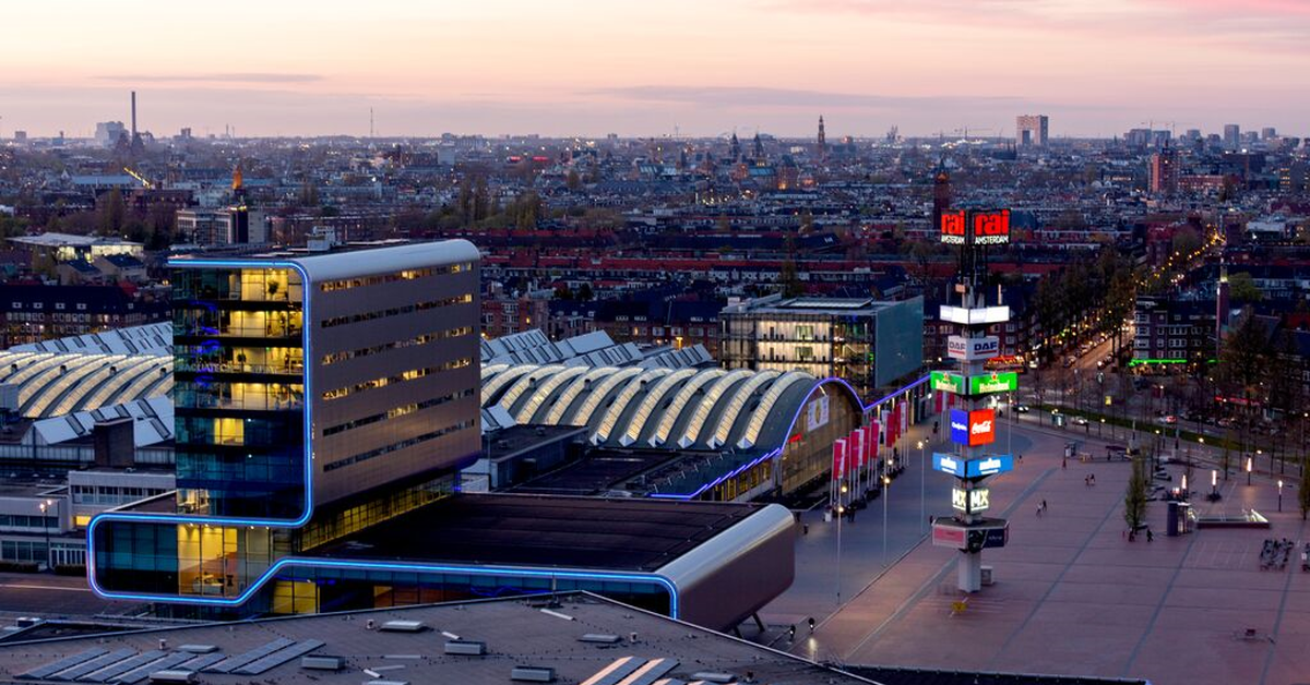 Overview of the RAI Amsterdam complex