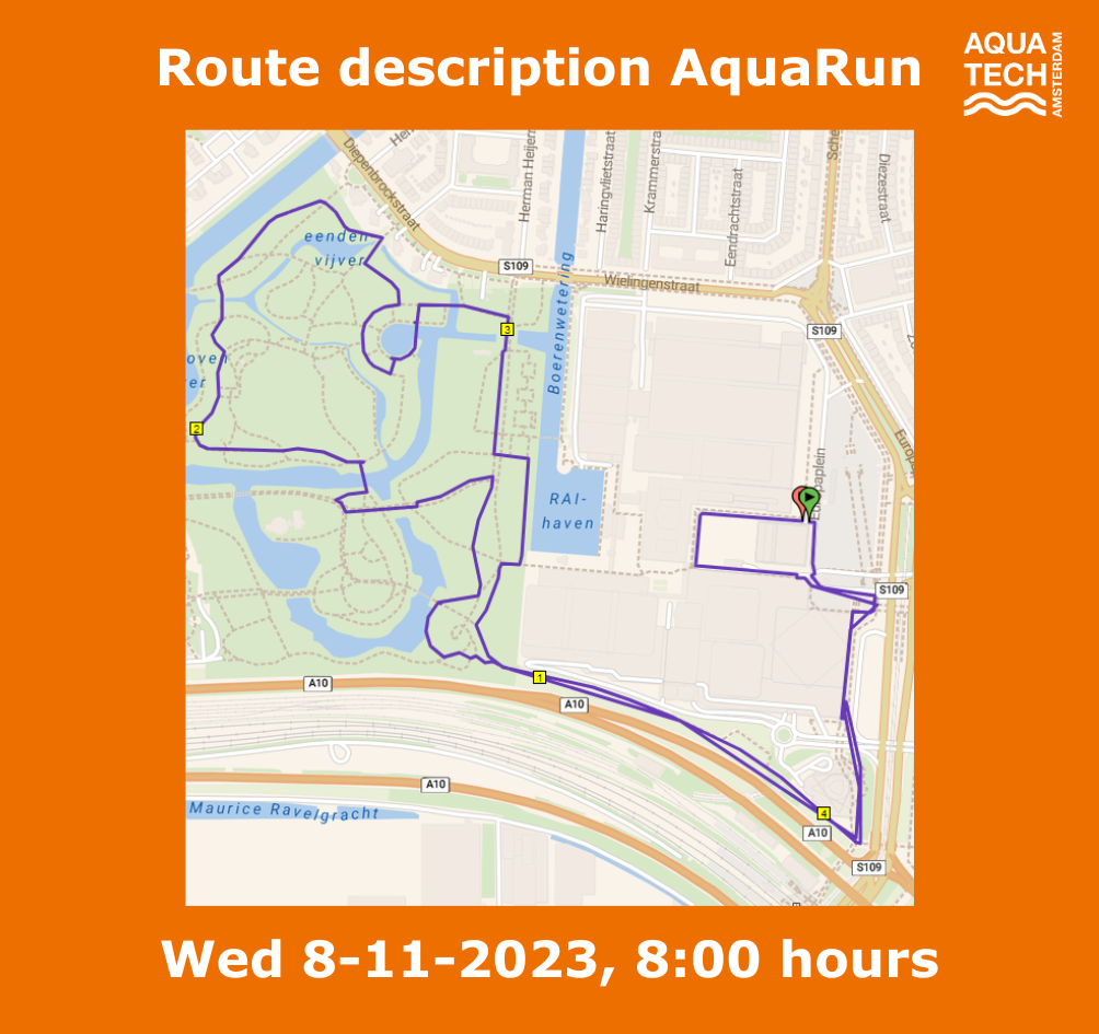 AquaRun Route