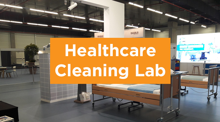 Interclean Amsterdam  Healthcare cleaning lab